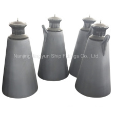 marine mooring equipment Cleat fairlead with single-roller